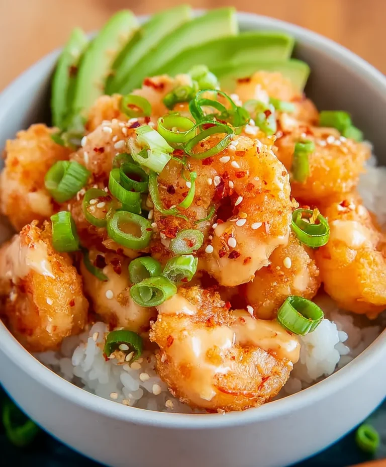 Spicy Bang Bang Shrimp Rice Bowl-Easy & Delicious Recipe