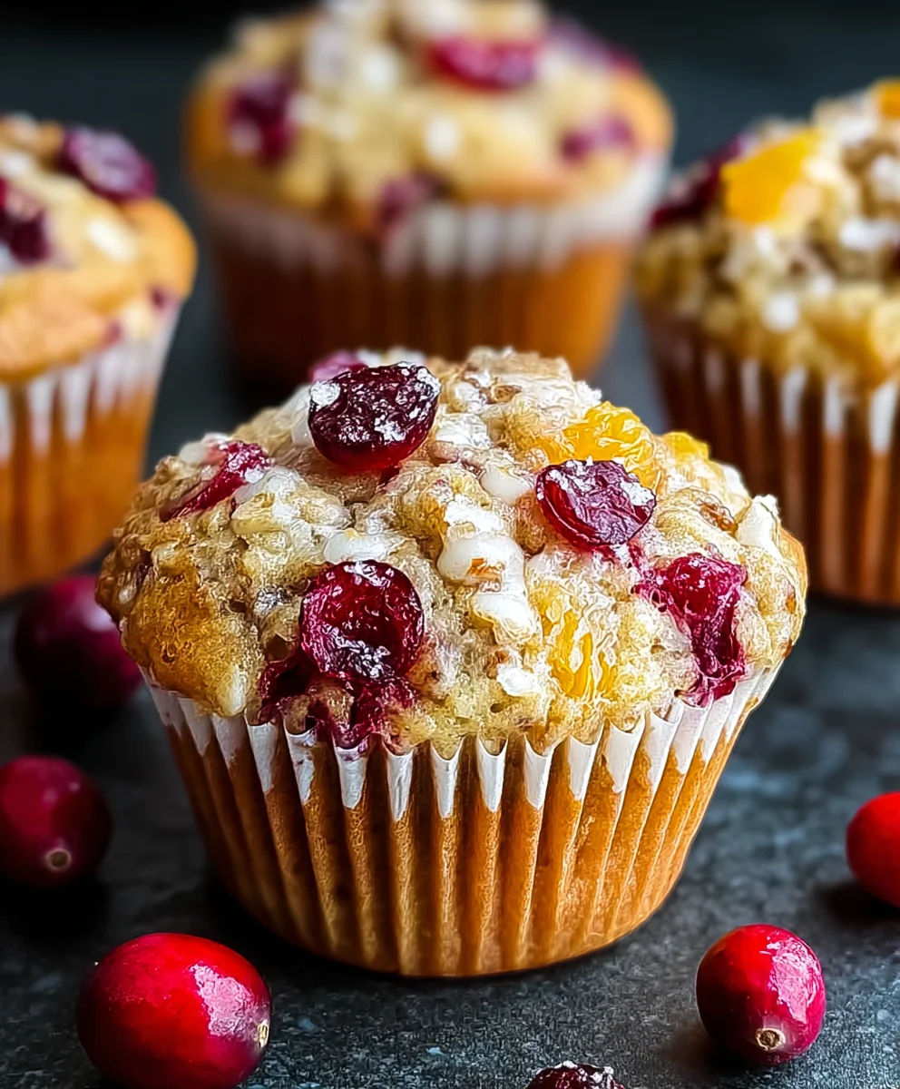 Juicy Orange Cranberry Muffins - Easy & Delicious Recipe