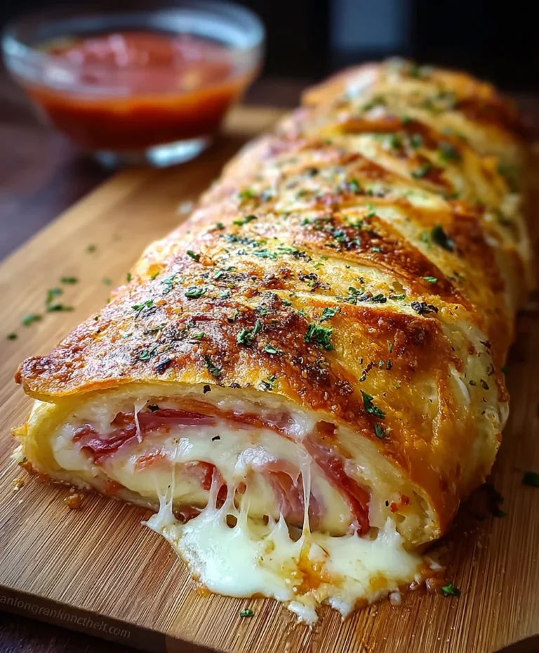 Easy Beef Stromboli Recipe-Italian Dinner Favorite