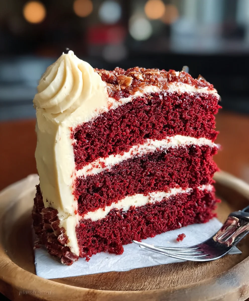 Decadent Red Velvet Cake Recipe - Rich & Moist