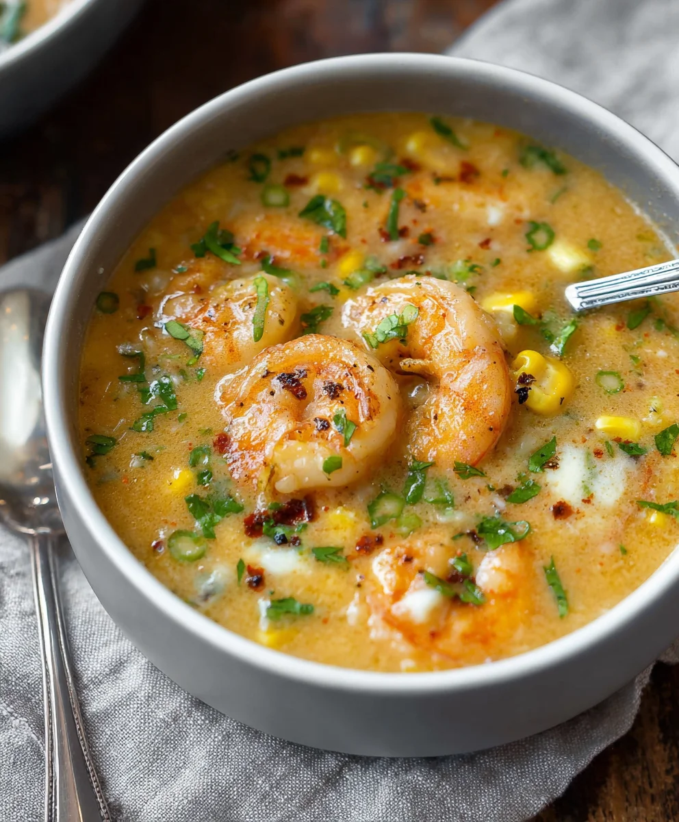 Easy Shrimp Corn Soup- Quick & Delicious Recipe