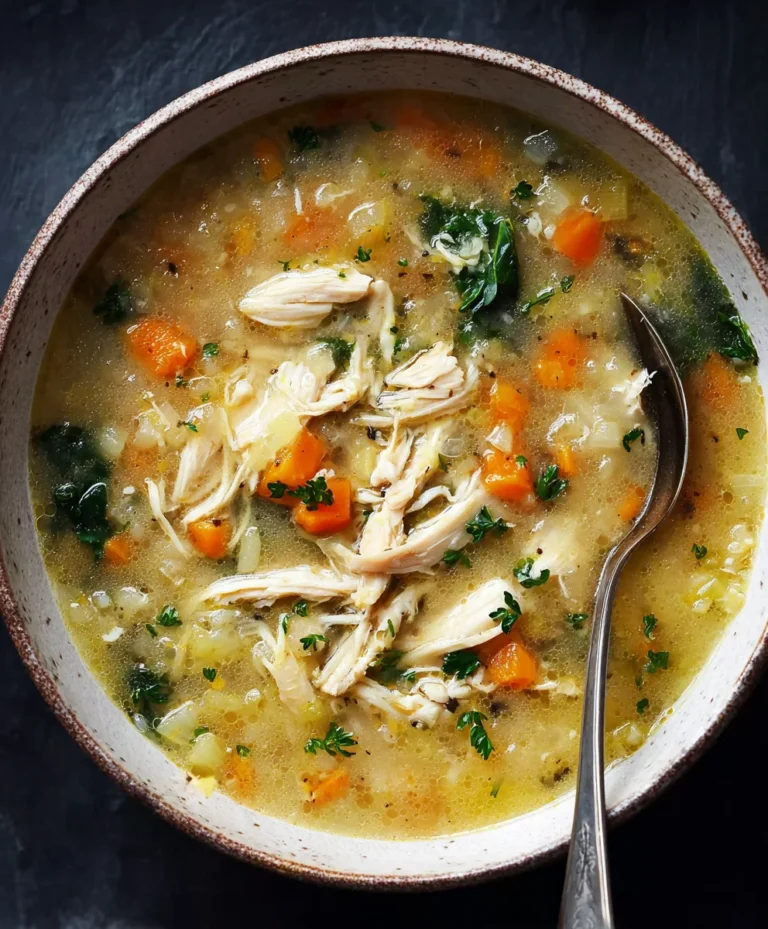 Soothing Anti-Inflammatory Chicken Soup Recipe