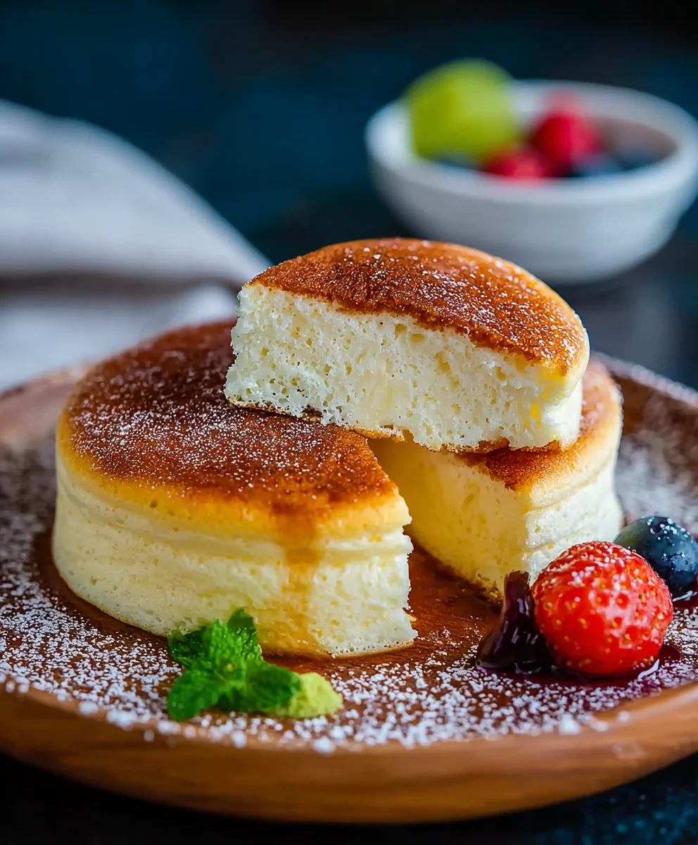 Fluffy Japanese Souffle Pancakes- Easy Recipe
