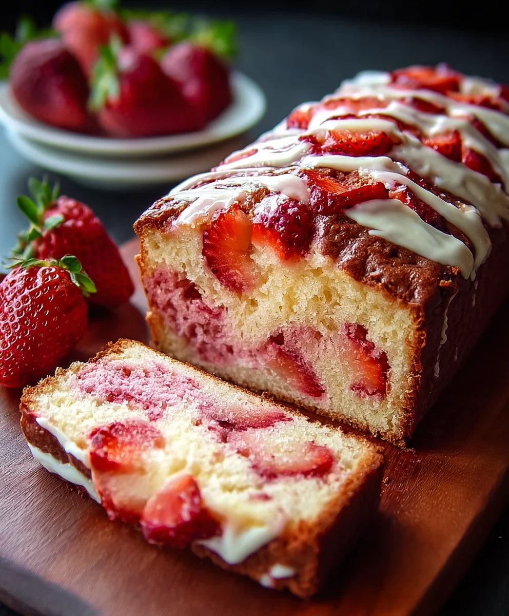 Strawberry Cream Cheese Bread-Easy & Delicious Recipe