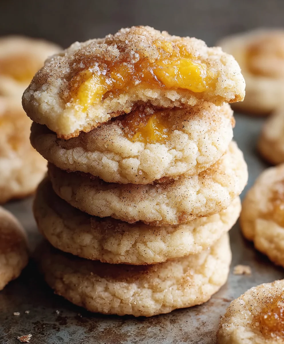 Easy Peach Cobbler Cookies-Sweet Summertime Treat
