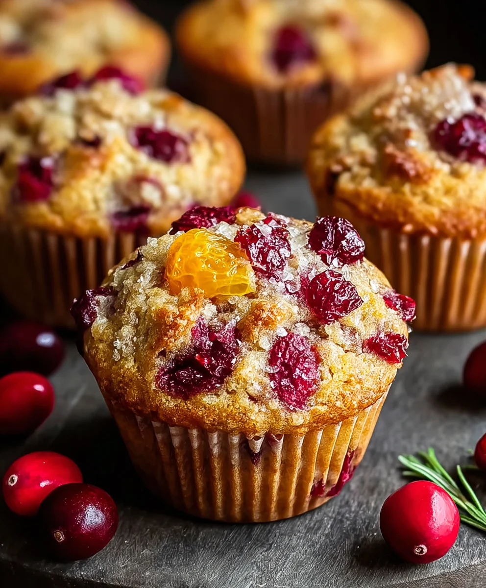 Juicy Orange Cranberry Muffins - Easy & Delicious Recipe