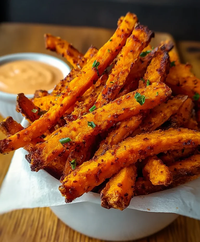 Crispy Oven Baked Sweet Potato Fries – Easy Recipe