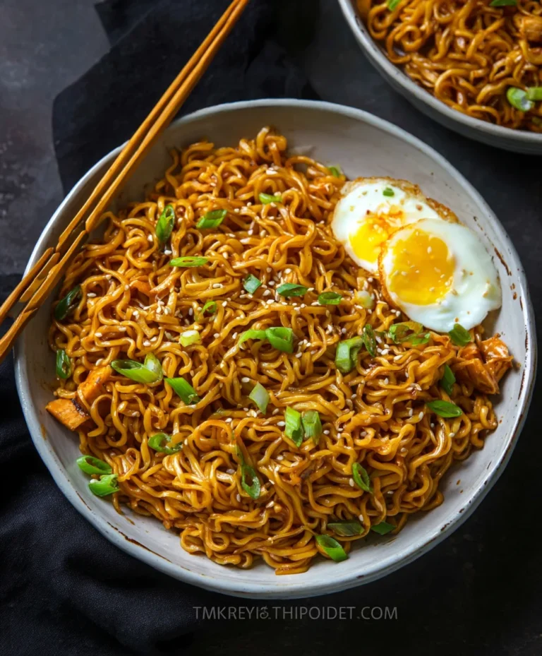 Easy Saucy Ramen Noodles – Quick Beef Flavor Recipe