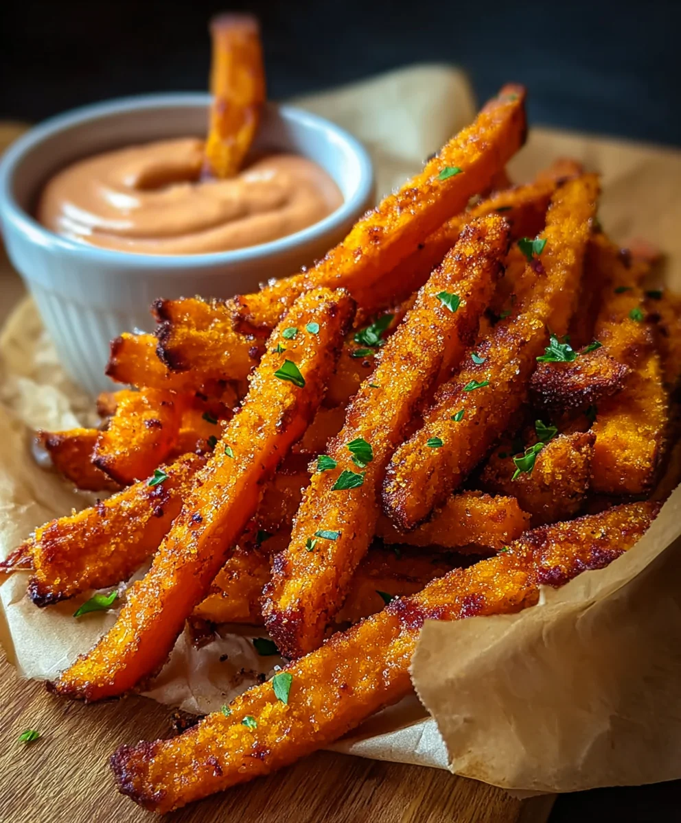 Crispy Oven Baked Sweet Potato Fries - Easy Recipe