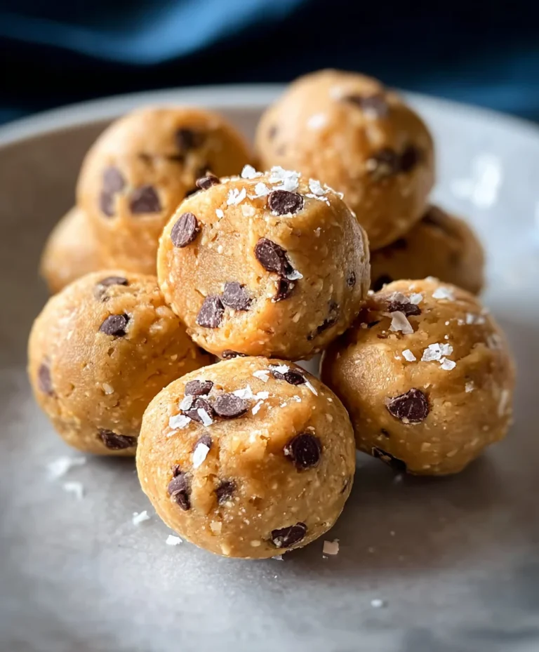 Easy No-Bake Chickpea Cookie Bites Recipe