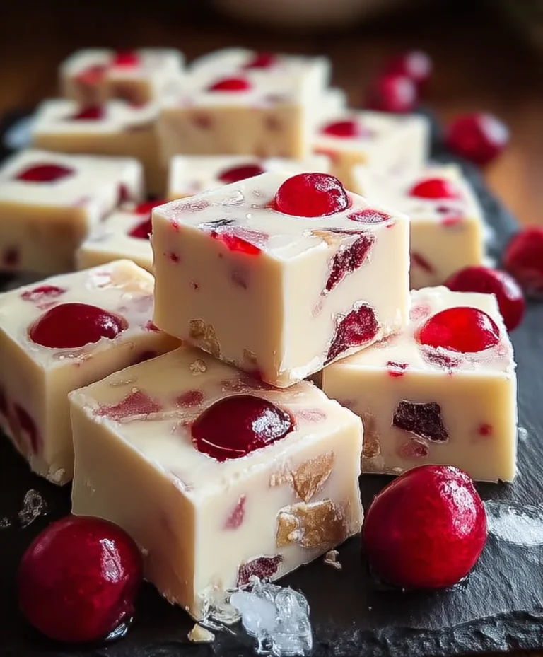 Easy Cherry White Fudge Recipe – A Sweet Treat