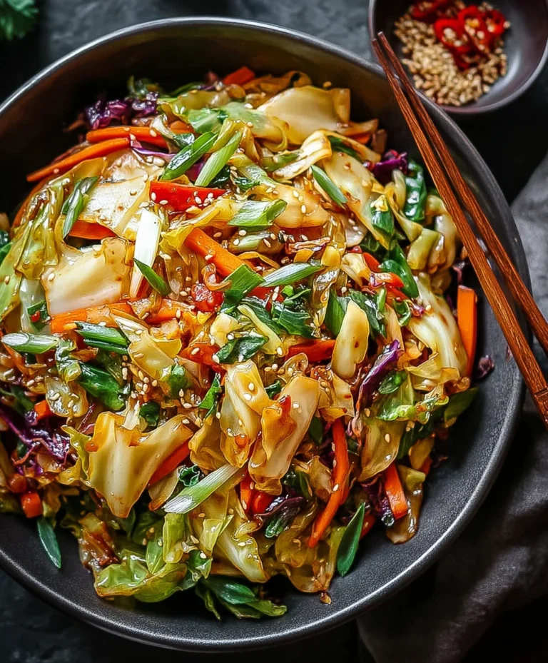Easy Asian Beef Cabbage Stir-Fry Recipe