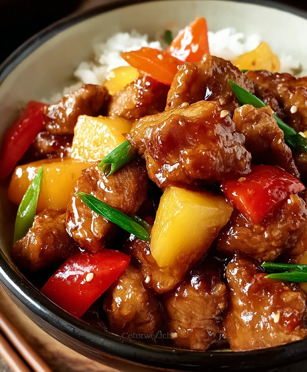 Easy Sweet Sour Beef Recipe- Flavorful & Fast