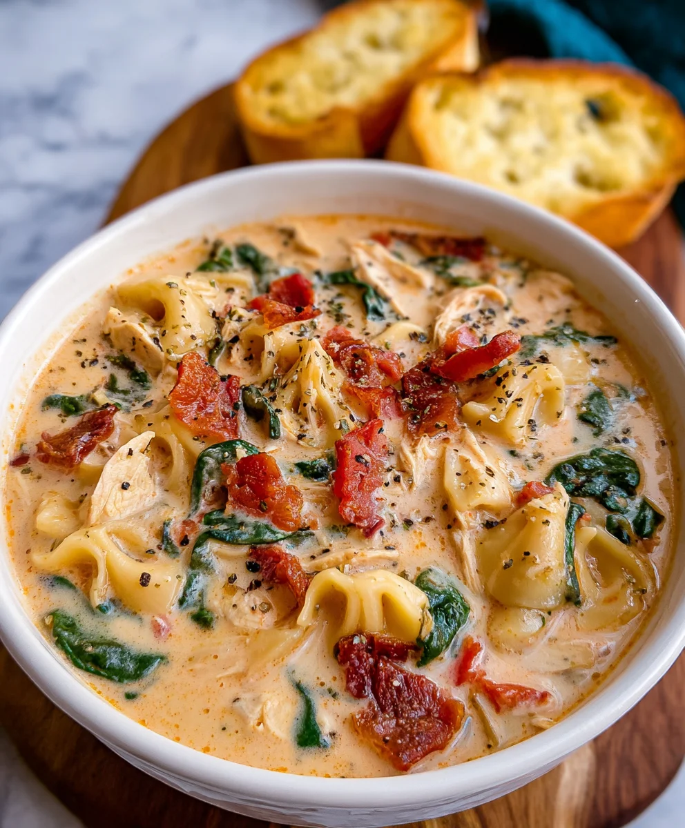 Creamy Tuscan Chicken Soup - A Comforting Favorite