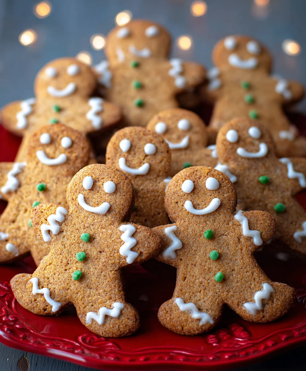 Gin Gin Extractract Gingerbread Men Cookies-Soft Chewy Recipe