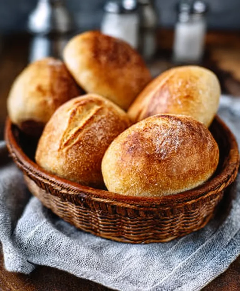 Easy No Knead Crusty Rolls – Delicious Homemade Bread