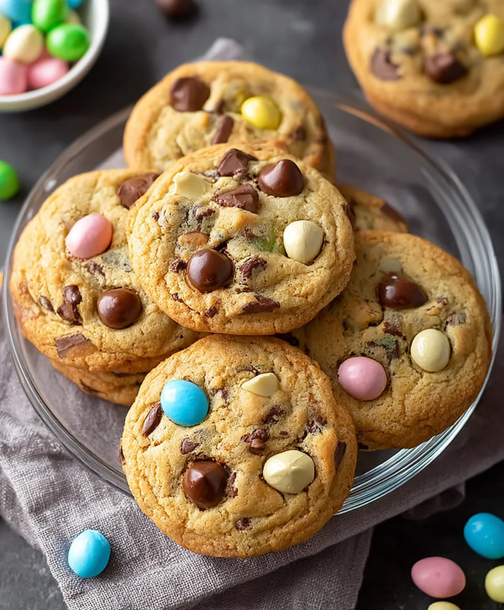 Easter Chocolate Chip Cookies-Delicious & Easy Recipe