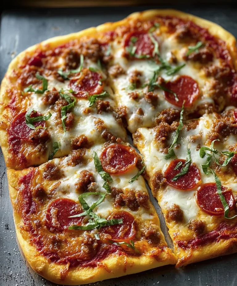 Ultimate School Pizza Recipe-Easy & Delicious