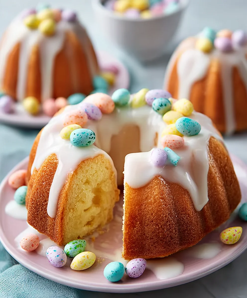 Surprise Inside Easter Bundt Cakes - Festive Treat