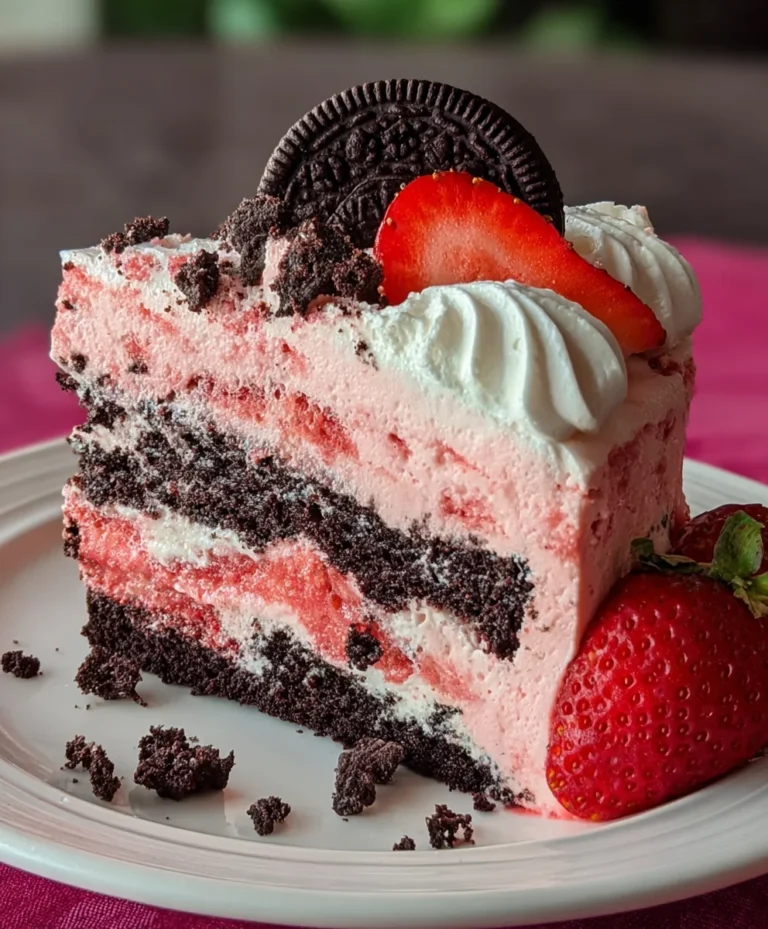 Strawberry Oreo Cake Recipe- Delicious & Easy Treat