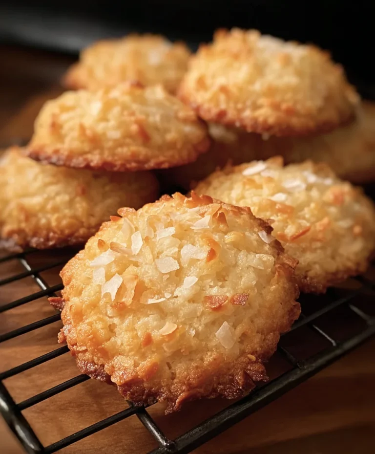 Chewy Coconut Cookies – Easy Delicious Recipe