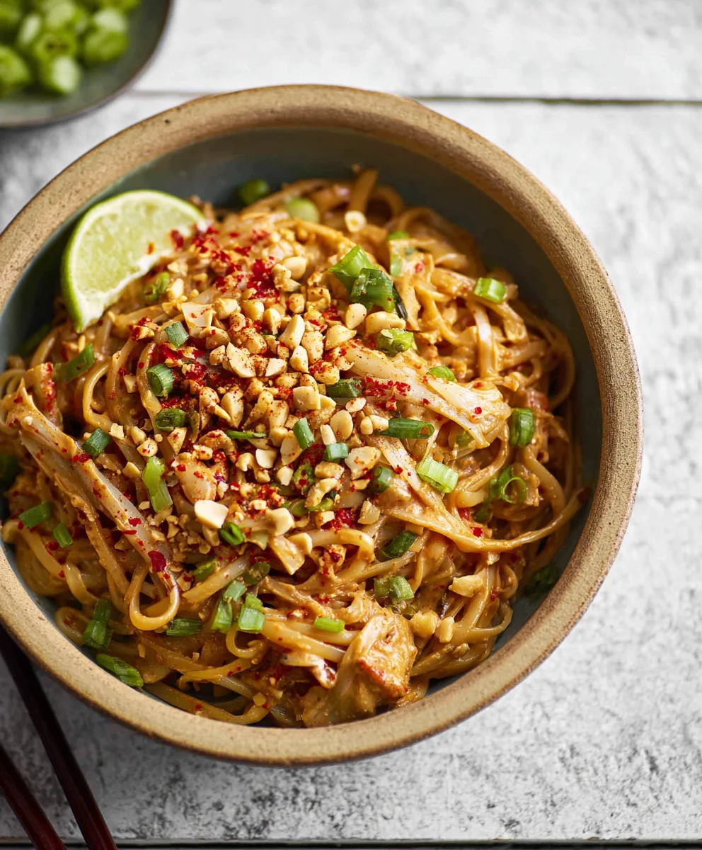 Spicy Peanut Butter Noodles- Easy & Flavorful Recipe