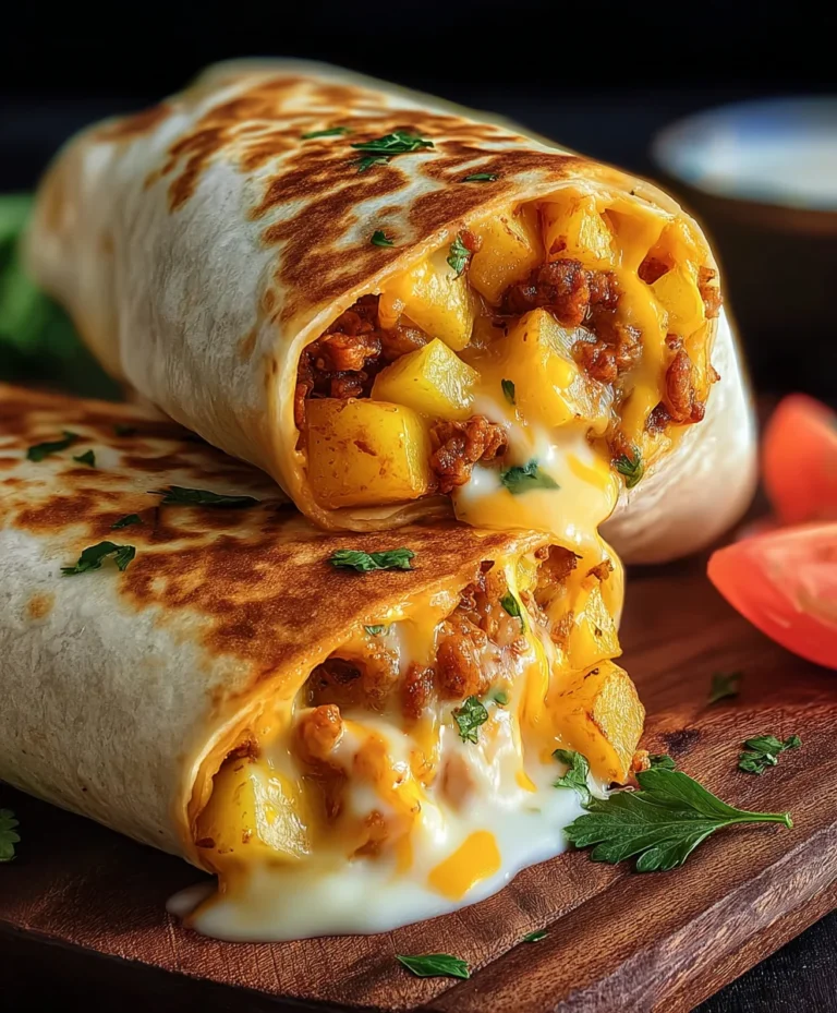 Cheesy Potato Burritos – Quick & Easy Recipe