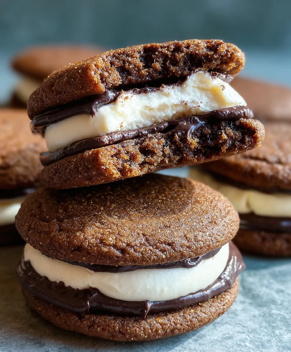 Date-Sweetened Cookie Sandwiches-Naturally Delicious