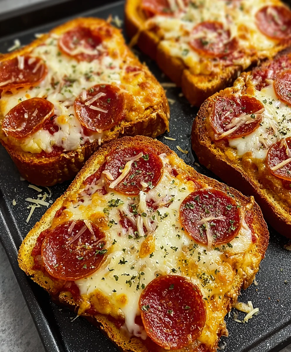 Air Fryer Pizza Toast- Easy Crispy Quick Recipe