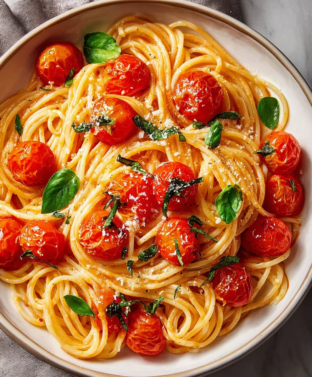 Easy Cherry Tomato Pasta Recipe - Quick & Delicious Meal