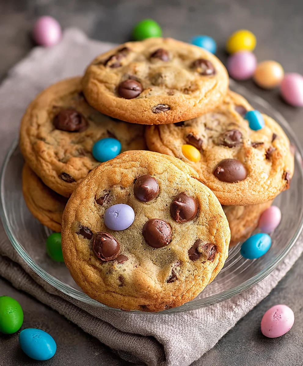 Easter Chocolate Chip Cookies-Delicious & Easy Recipe