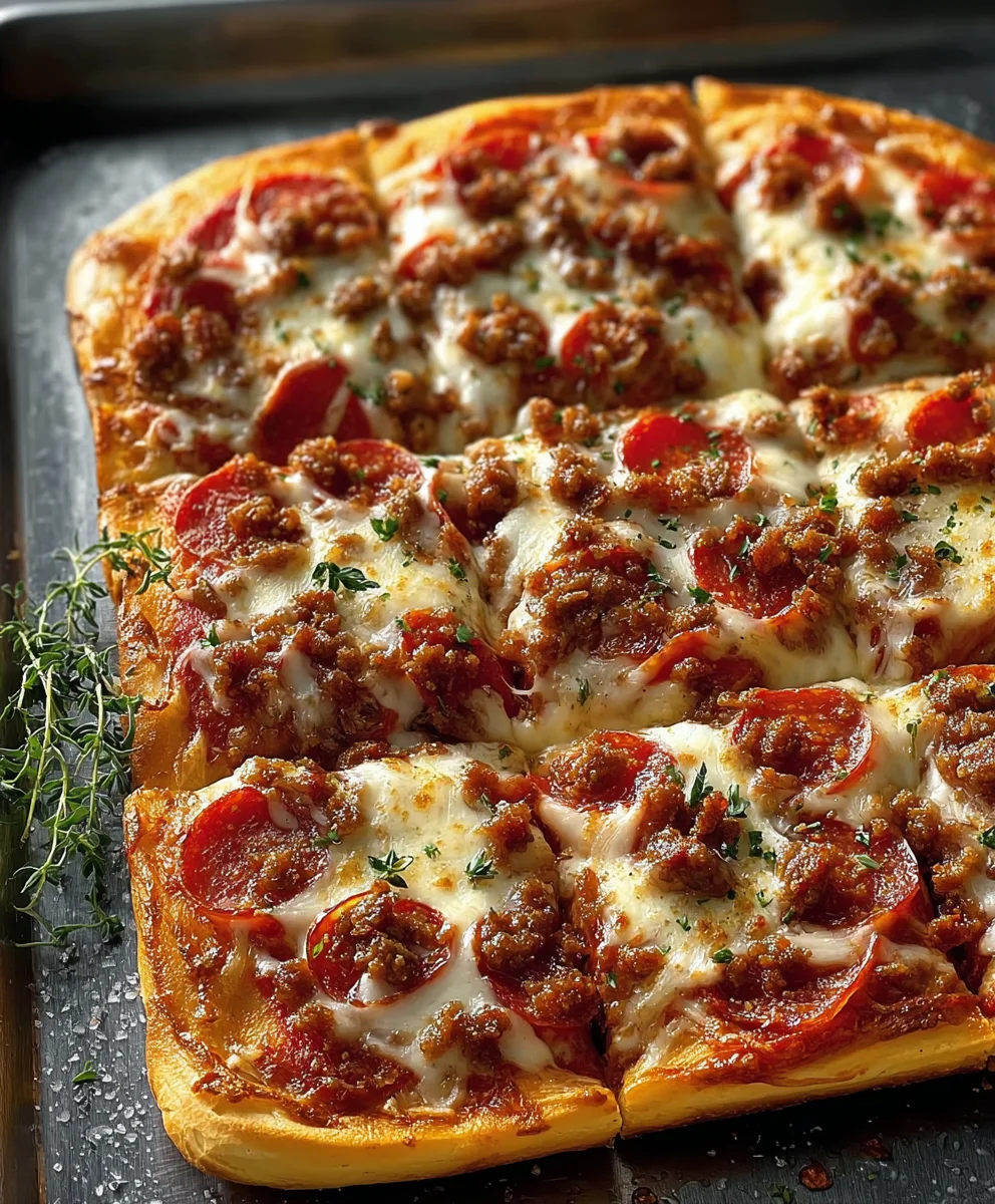 Ultimate School Pizza Recipe-Easy & Delicious