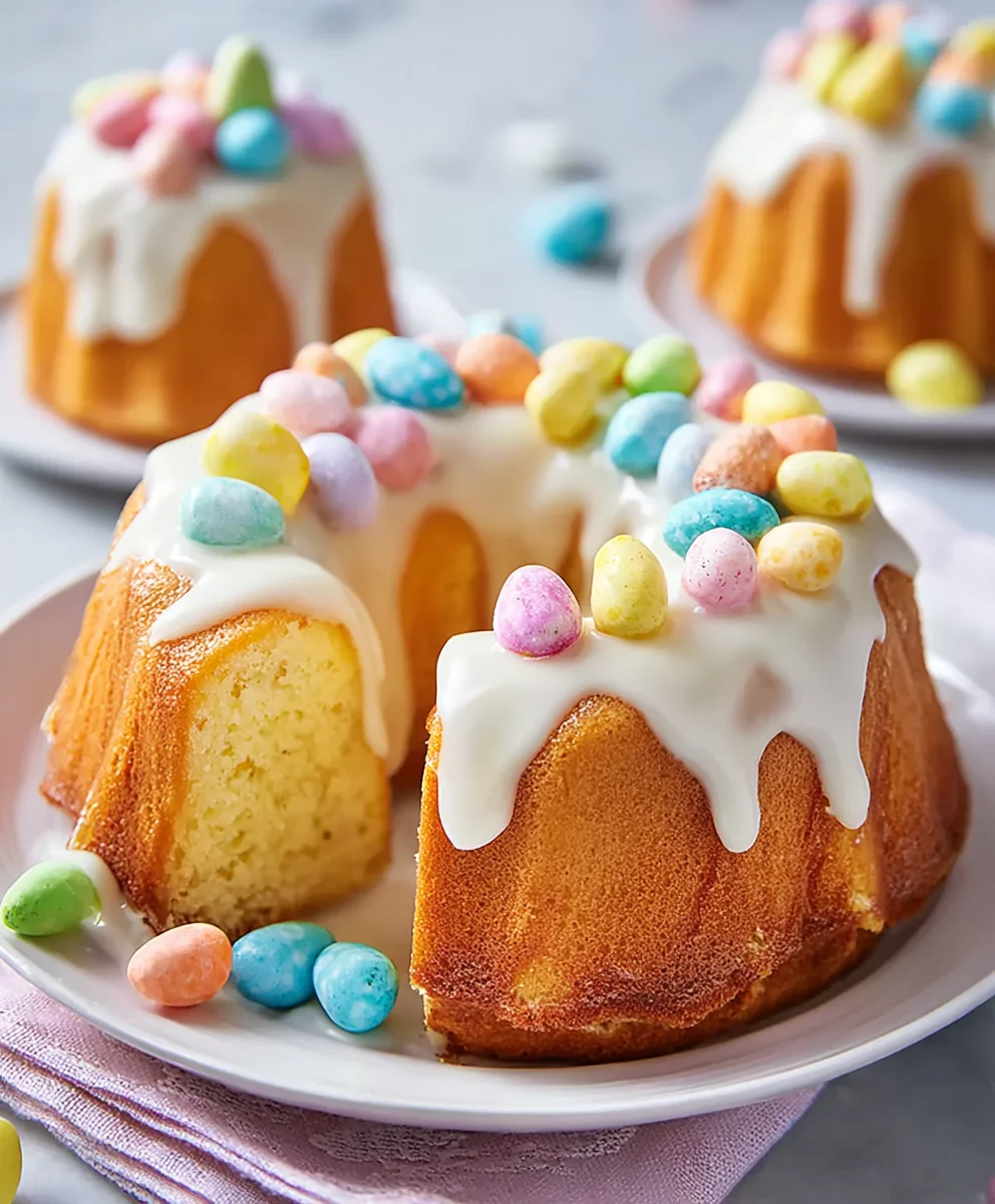 Surprise Inside Easter Bundt Cakes - Festive Treat