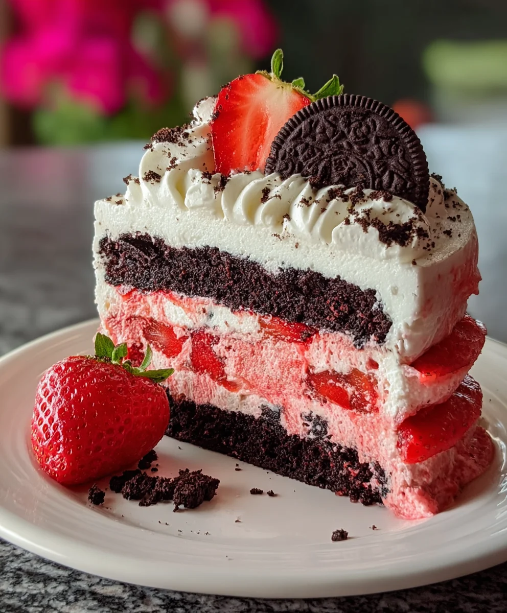 Strawberry Oreo Cake Recipe- Delicious & Easy Treat