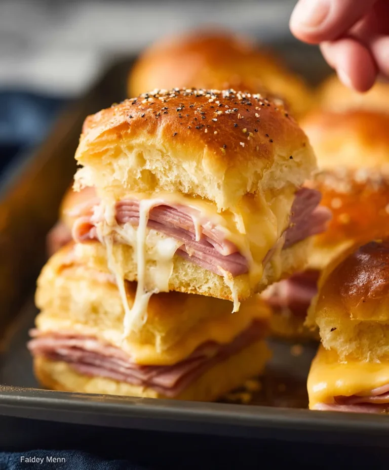 Beef Beef Ham Cheese Sliders – Easy Party Appetizer
