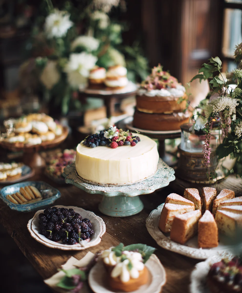 Vintage Wedding Dessert Table Ideas - Sweet Inspiration
