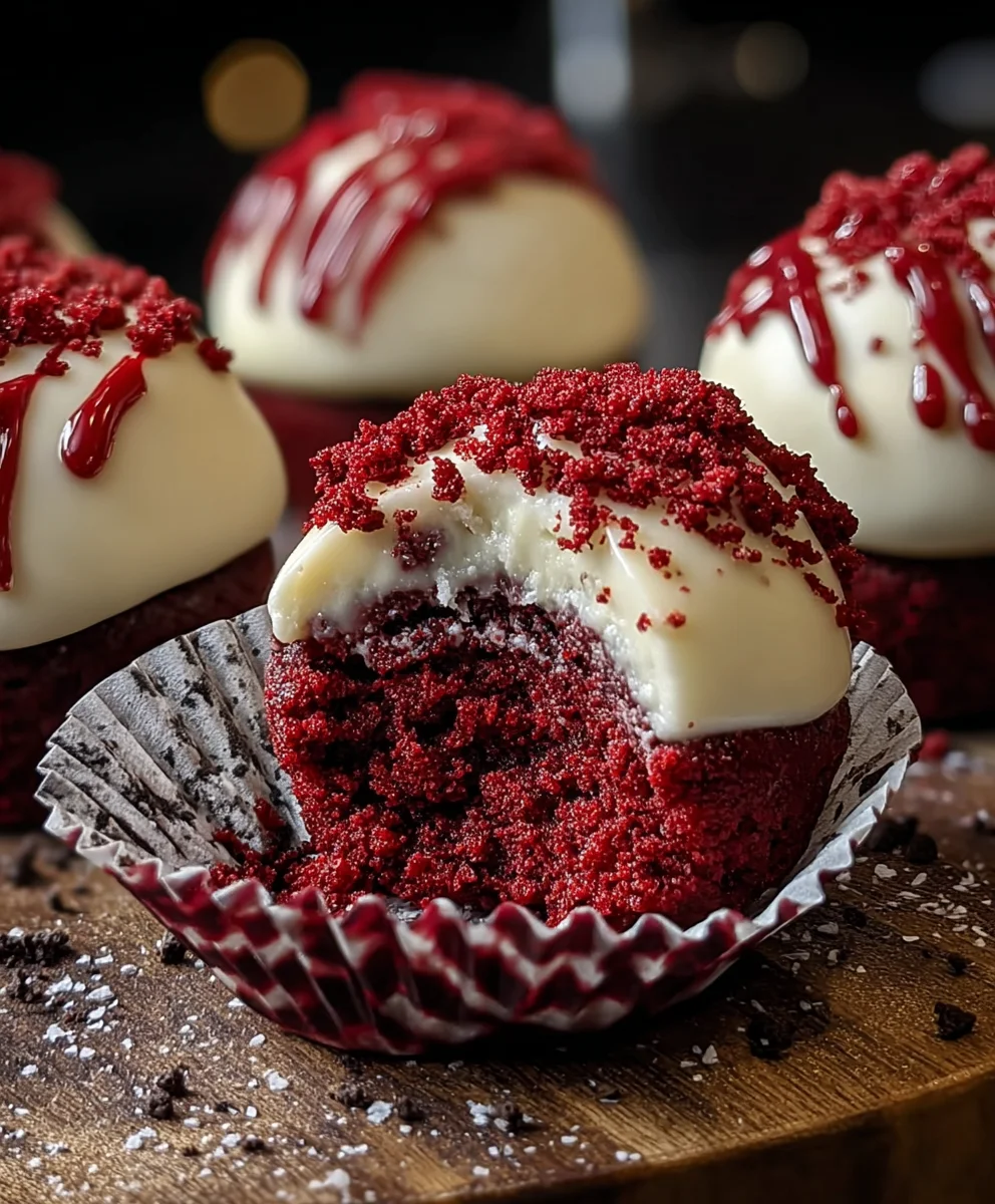 Cookies & Cream Red Velvet Bites-Delicious Treat