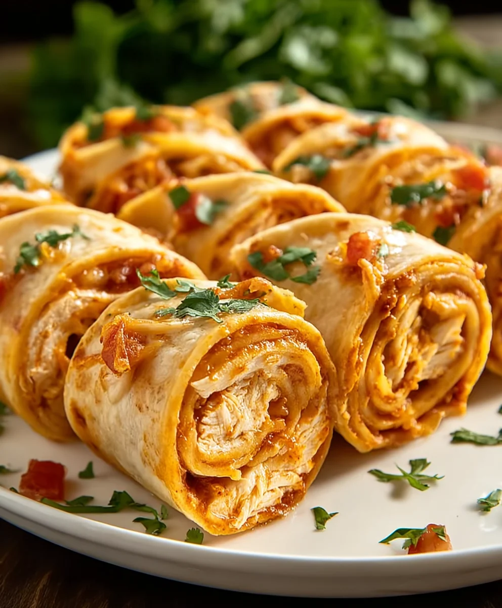 Easy Chicken Enchilada Roll-Ups - Quick Weeknight Dinner