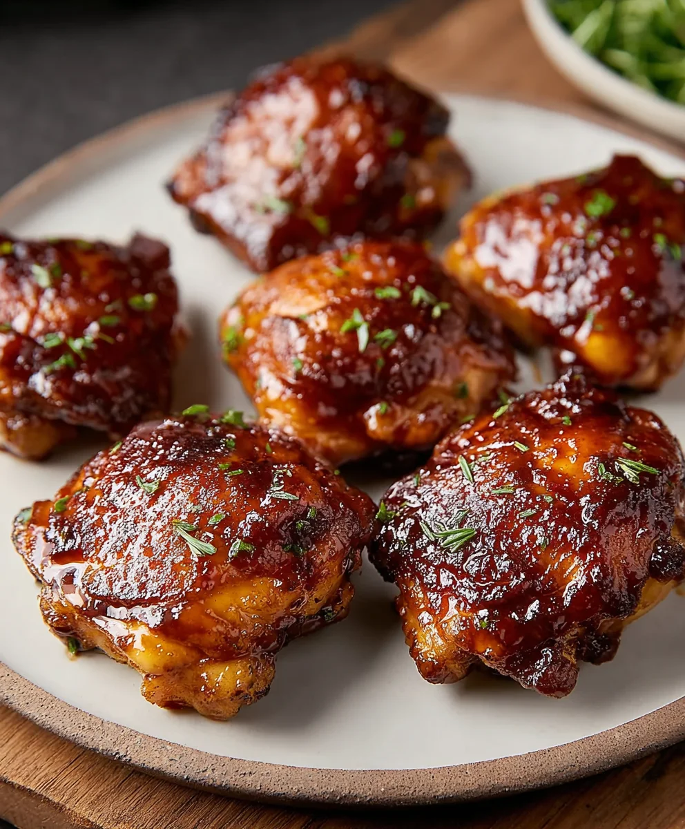 Easy BBQ Chicken Thighs-Fast Flavorful Family Meal