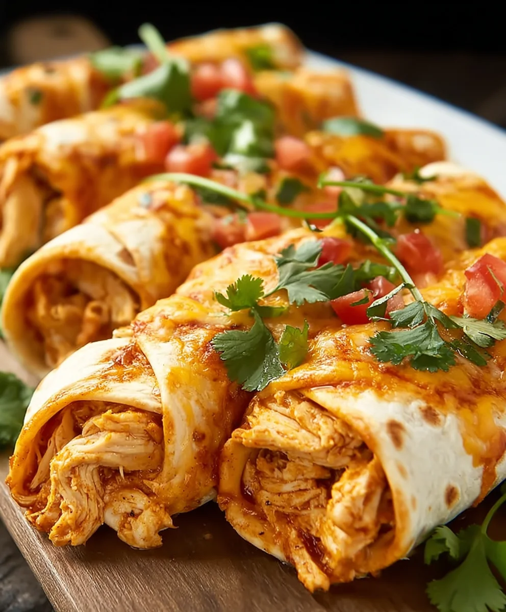 Easy Chicken Enchilada Roll-Ups - Quick Weeknight Dinner