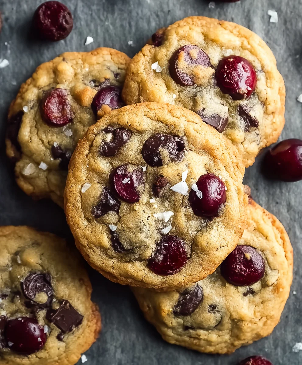 Cherry Chocolate Chip Cookies-Irresistible Sweet Treats