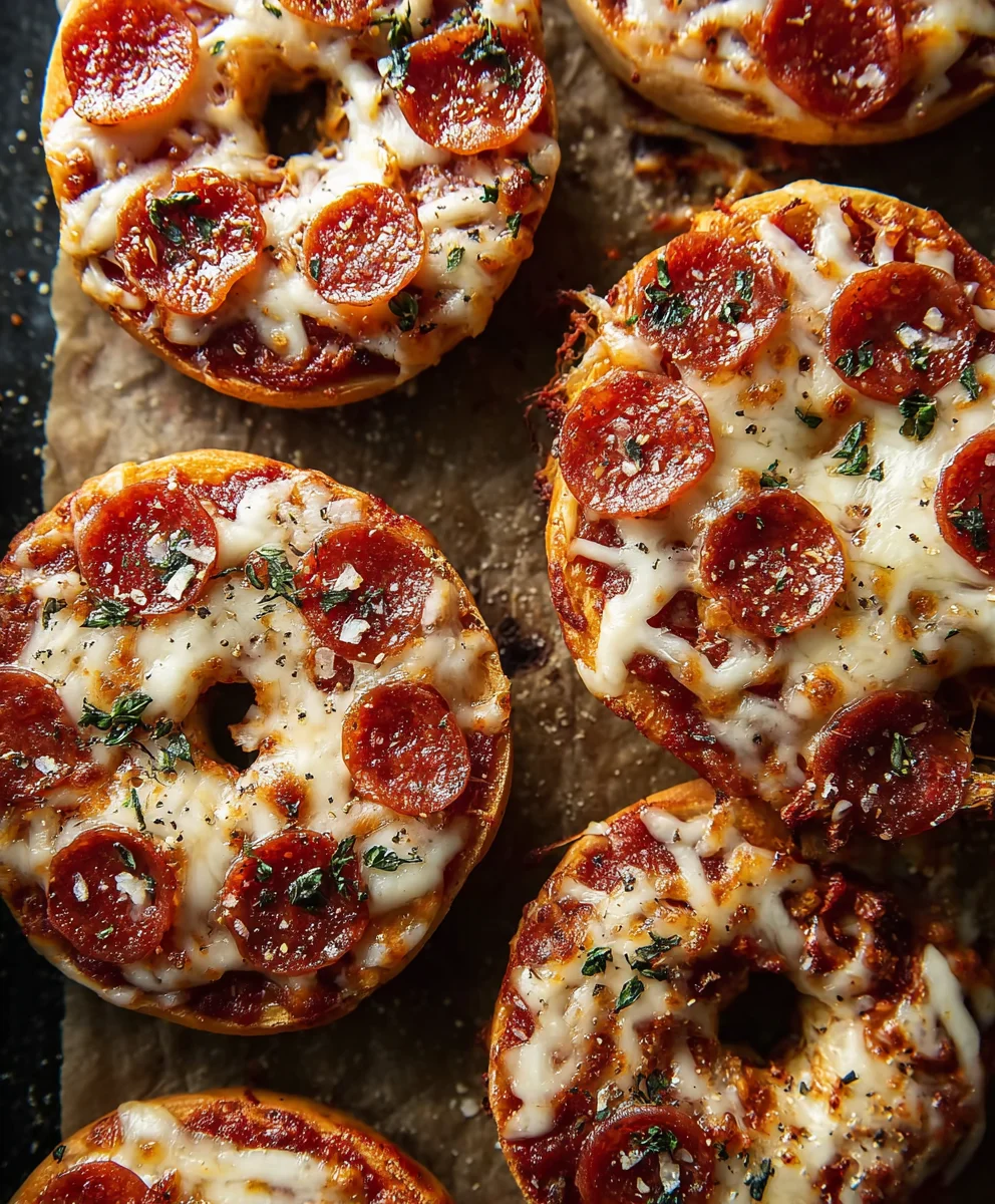 Easy Homemade Pizza Bagels- Quick & Delicious Recipe