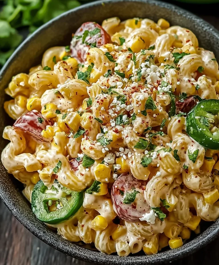 Mexican Street Corn Pasta Salad-A Must-Try Dish