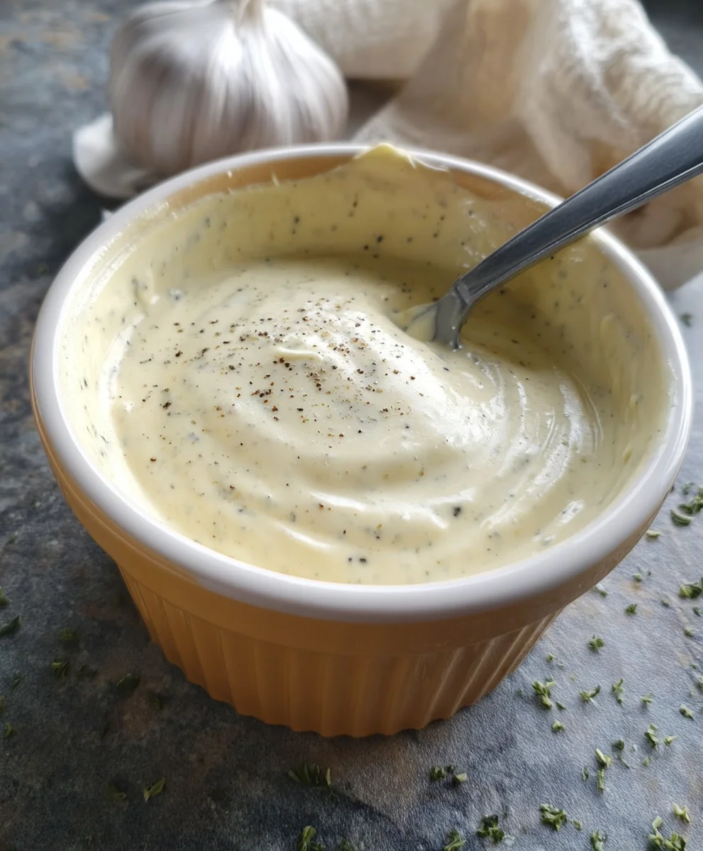 Easy Garlic Aioli Sauce Recipe - Creamy & Flavorful