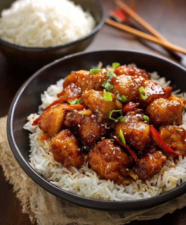 General Tso’s Beef- The Best Sweet Spicy Flavor