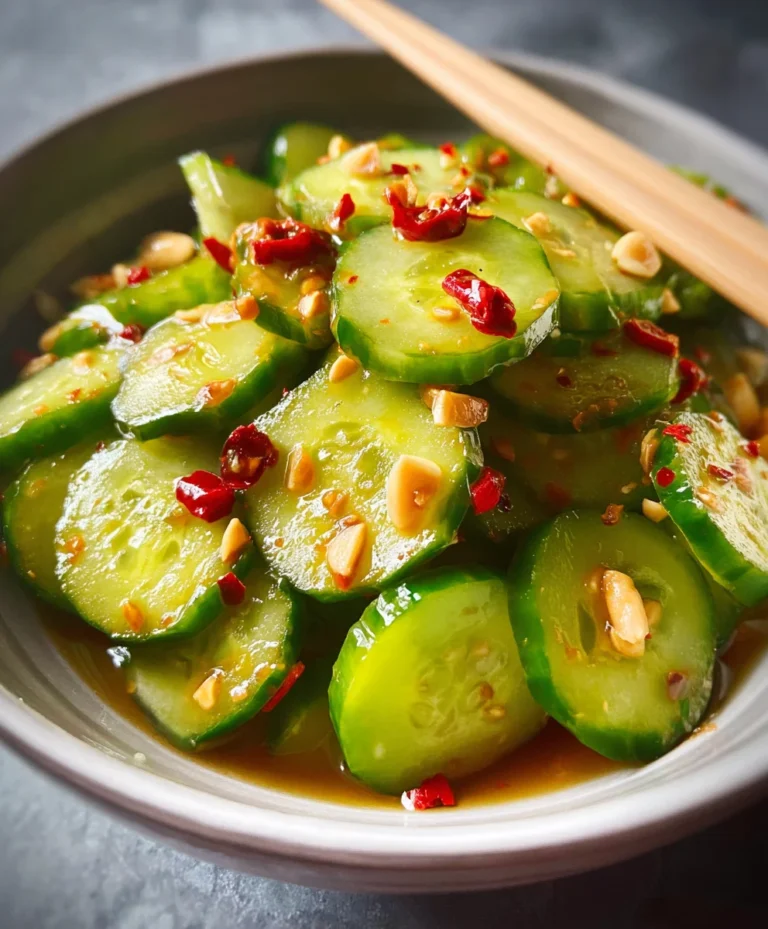 Easy Asian Cucumber Salad-Quick Refreshing Recipe