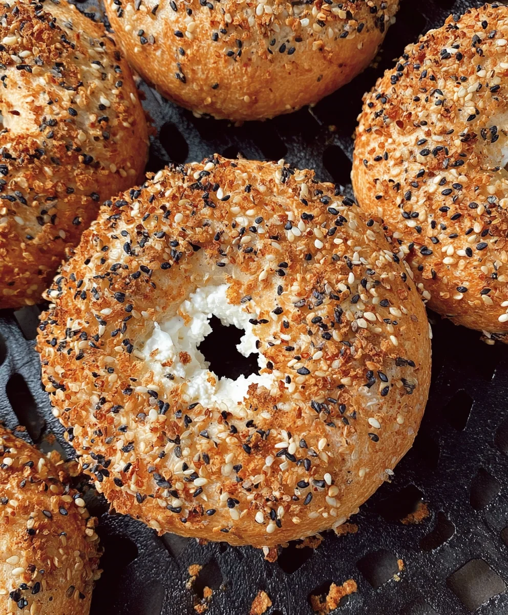 Protein Bagels - Healthy Cottage Cheese Recipe