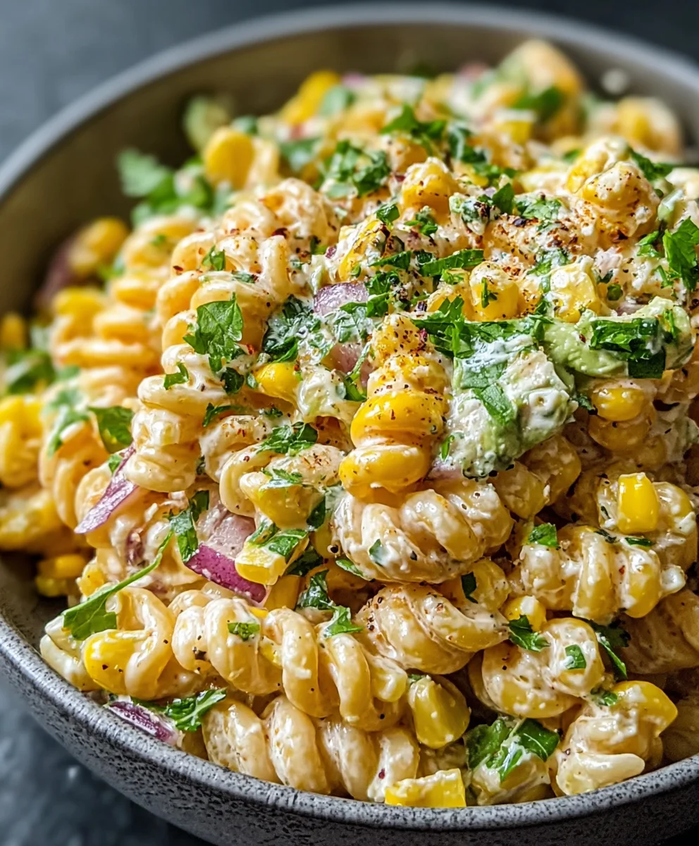 Mexican Street Corn Pasta Salad-A Must-Try Dish