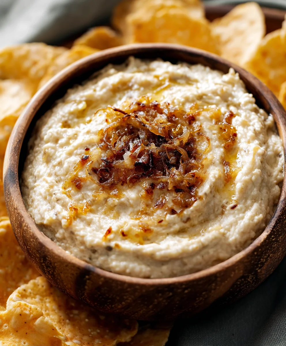 Gordon Ramsay's Caramelized Onion Dip-Best Ever