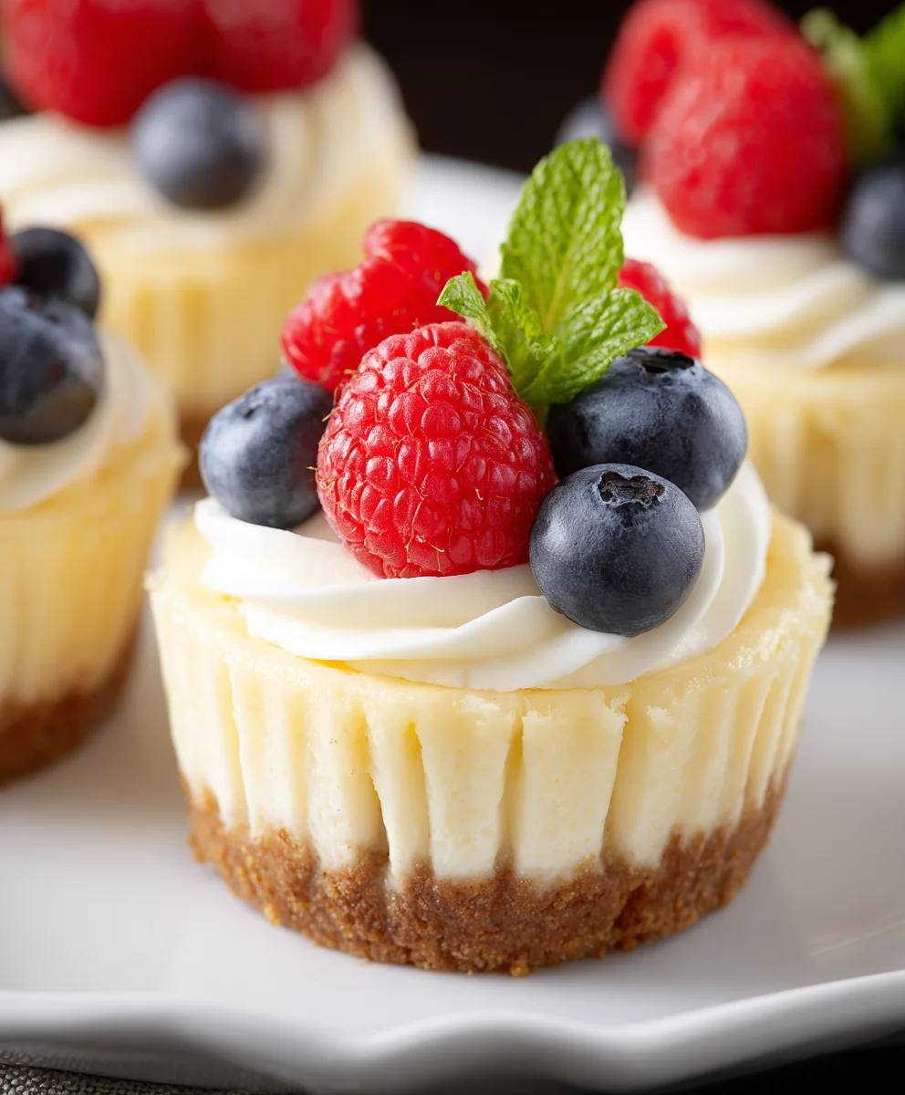 Best Mini Cheesecakes-Decadent & Easy Recipe